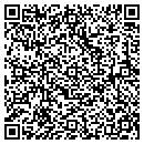 QR code with P V Service contacts