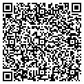 QR code with D & R contacts