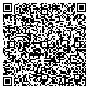 QR code with R Printing contacts