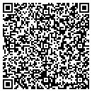QR code with E & F Bar-B-Que contacts