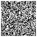 QR code with H E B Foods contacts