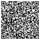 QR code with S A S Auto contacts