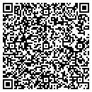 QR code with V & S Auto Glass contacts