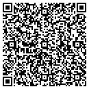 QR code with R V World contacts