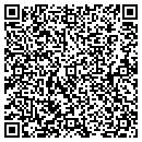 QR code with B&J Antique contacts