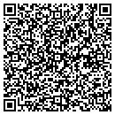 QR code with H C Courier contacts