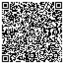 QR code with R & J Burrow contacts