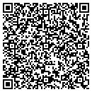 QR code with E West Ficken DDS contacts