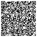 QR code with B & B Self-Storage contacts