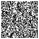 QR code with H & H Music contacts