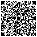 QR code with C J Glass contacts