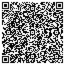 QR code with 3 D Memories contacts