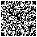 QR code with H B Custom Homes contacts