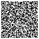 QR code with S & B Printing contacts