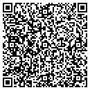 QR code with P P Raju MD contacts