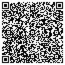 QR code with R J Cellular contacts
