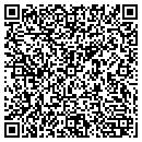 QR code with H & H Shiner LC contacts