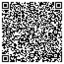 QR code with H E B Receiving contacts