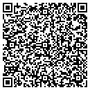 QR code with H&H Carpet contacts