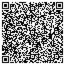 QR code with P V Graphix contacts