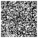 QR code with M & B Auto Sales contacts