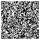 QR code with H & J Craft contacts