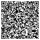 QR code with K & B Service contacts