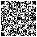 QR code with U Help Copy & Packaging contacts