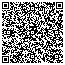 QR code with B 3 Backflow contacts
