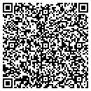 QR code with B X Glass contacts