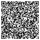 QR code with G & R Self Storage contacts