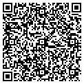 QR code with O P R contacts