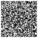 QR code with E F Signs & Graphics contacts