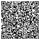 QR code with H 2 Design contacts