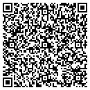 QR code with P K Ladder Co contacts