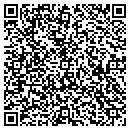 QR code with S & B Excavation Inc contacts