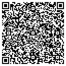 QR code with P J's College Books contacts