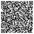 QR code with R B A contacts