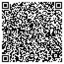 QR code with H B Construction Inc contacts