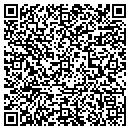QR code with H & H Logging contacts
