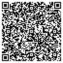 QR code with R Black Assoc contacts