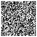 QR code with P David Matheny contacts