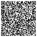 QR code with P C Mini Storage Inc contacts