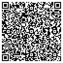 QR code with P & F Metals contacts