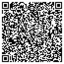 QR code with W & W Video contacts