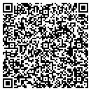 QR code with H Patterson contacts