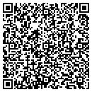 QR code with R Flournoy contacts