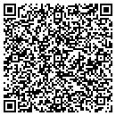 QR code with B & J Mini Storage contacts