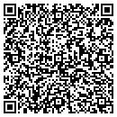 QR code with V P Towing contacts