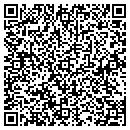 QR code with B & D Video contacts